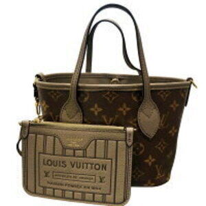 Louis Vuitton Tote ature Green Monogram Bag Inside Neverfull KS Out